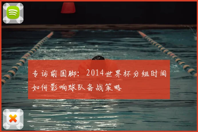 专访前国脚：2014世界杯分组时间如何影响球队备战策略